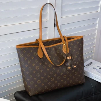 Luxury High Capacity Tote Bags for Women High Quality Soft Leather Shoulder Bag Designer Female Casual Shopping Handbag Sac