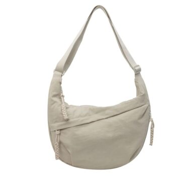 Fabric Shoulder Bag New High Capacity Women's Crossbody Messenger Bag Leisure Versatile Shoulder Hobos Bag
