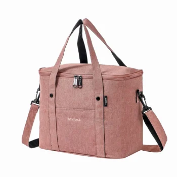 Insulated Lunch Bag For Men/Women, Reusable Large Lunch Cooler Box Tote Shoulder Strap For Work Office Picnic Beach Travel