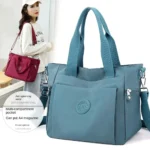 Fashion Handbag Shoulder Bags Nylon Waterproof Messenger Bag Large Capacity Cosmetic Bag Travel