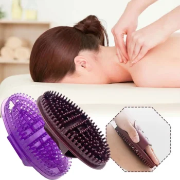 Body Massage Brush Body Anti-Cellulite Scalp Hair Comb Relaxing Comfort Grip Brush Whole Body Slimming Relaxing Scrub Massager