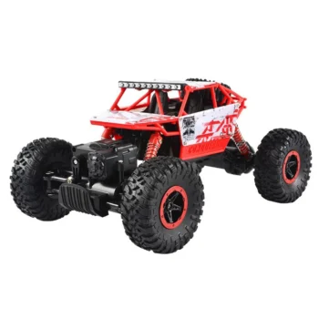 Remote Controlled Monster Truck, 2.4GHz 4WD Off-road RockTracked Vehicle, 1:16 All Terrain Rechargeable Electric Toy Gifts