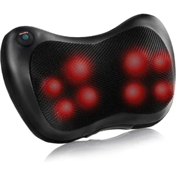 8 Head Electric Back Massager With Heat Deep Tissue Neck MassagePillow For Shoulder Foot Body Massage at Home Car
