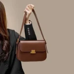 Underarm Bag, Genuine Leather Women's Bag, New Spring/Summer Fashion Tofu Bag, Single Shoulder Crossbody Bag