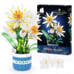 piphyllum Flowers Bouquet Building Set, Flower Botanical Bonsai Building Toys for Adults and Kids, Christmas Day Gift