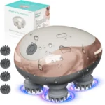 Electric Cordless Hair Scalp Massager with Kneading, Handheld Portable Head Massager for Hair Growth, Deep Relaxation & Clean