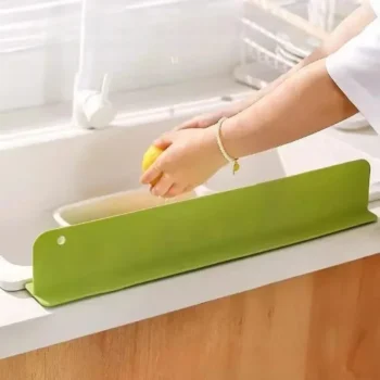 Silicone Kitchen Sink Water Splash Guard Washing Basin Anti-splash Stopper Waterproof Splatter Screen Bar Anti-water Board