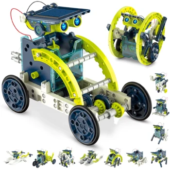 Solar Robot Kit Toys for Kids,DIY Educational Toy Science Kits,Building Experiments Birthday Gifts for Boys Girls