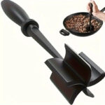 Household Kitchen Meat Chopper Handheld Meat Grinder Mixing, Grinding and Pounding Spatula Meat Mashing Machine Kitchen Tool
