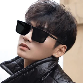 Vintage Square Sunglasses Women Oversized Sunglass Men Retro Black Driving Sun Glasses Shades  Product Name: Sunglasses
