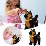 Simulation Robot Dog Electronic Pet Walking Nodding Music Touch Control Robot Animal Pet Plush Toy Children's day Gifts