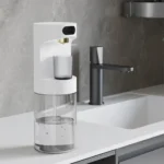 Smart Wall-Mounted Mouthwash Dispenser | Auto-Clean, 4 Modes & 2 Cups | Magnetic Touchless for Kitchen & Bathroom
