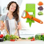 Multi functional Peeler Fruit Vegetable Peeler Stainless Steel Easy To Clean Kitchen Peeling Tool Carrots Potato Orange Lemon