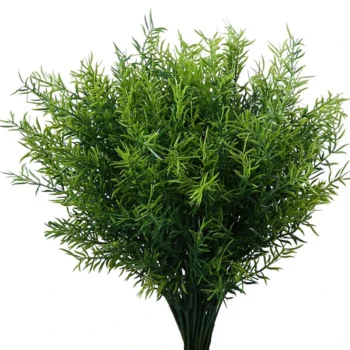 forks Artificial Flowers Plastic Grass Wedding Home Garden Vase for Decoration Photography Props Indoor Bonsai Fake Plant