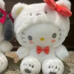 Sanrio Plushies Hello Kitty Cinnamonroll Kuromi Pochacco Stuffed Plush Doll Cos Bear Cute Toys Children Birthday Gifts