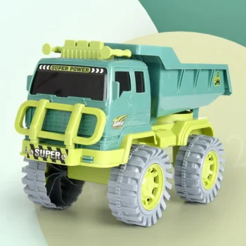 Kids Engineering Truck Toy Simulation Excavator/Dump/Mixer Truck Model Toy Glide Forward Vehicle Toy Baby Beach Truck Sand Toys