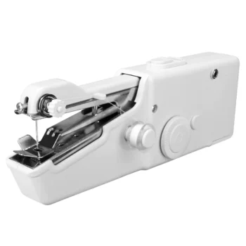 Handheld Sewing Machine Portable Stitch Sew Needlework Cordless Clothes Fabrics Sewing Machine with Sewing Kits Sewing Thread