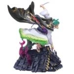 One Piece 22cm Anime Figure GK Roronoa Zoro Three-blade Sa-maximum Manga Anime Statue Action Figure Collection Model Kid Boy Toy
