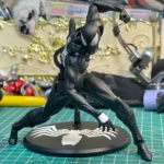 Hot Mess Toys Black Spiderman Action Figure Anime Spider Red Black Suit Neighbor Symbiote Scarlet Spider Cc Toys Gift Toy