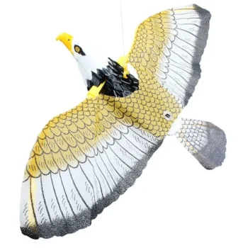 Bird Repellent Hanging Eagle Flying Owl Repellent Scarer Decoy Protection Repellent Pest Control Scarecrow Garden Decor