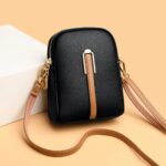 Women Genuine Leather Handbag Female Tote Purse High Quality Solid Color Cow Leather Shoulder Crossbody Bags For Women