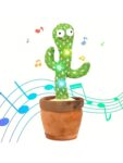 Dancing Talking Cactus Toys For Baby Boys And Girls, Singing Mimicking Recording Repeating What You Say Sunny Cactus Up Plus