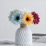 Water Ripple Vase Rope Plastic Flower Pot Arrangement Modern Nordic Style Home Living Room Desktop Decoration