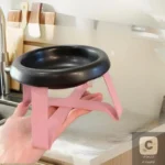 New Spine Protection Pet Bowl High Feet Neck Protection Cat Bowl With Stand Pet Food Bowl Pet Supplies