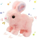 Electronic Plush Toys Interactive Pet Rabbit Toy Sound and Action Features for Fun Playtime Toddler Toys Toys for Kids