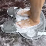 Silicone Massage Foot Mat Bathroom Non-Slip Mat Bath Foot Rubbing Artifact Foot Wash To Remove Dead Skin Shower Room Floor