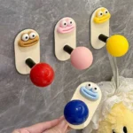 Bathroom Hook Punch Free Strong Load Bearing Adhesive Door Behind Traceless Coat Hook Bathroom Hairpin Hanger Organizer