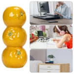 Ceramic Fruit Vase Decorative Ceramic Vase For Flowers Floral Container Party Kitchen Decorations For Table Centerpieces Offices