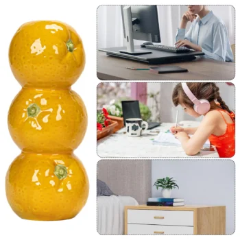 Ceramic Fruit Vase Decorative Ceramic Vase For Flowers Floral Container Party Kitchen Decorations For Table Centerpieces Offices